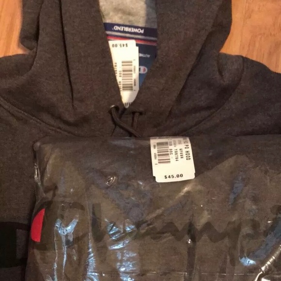 🆕NWT Grey Champion Hoodie 2X - Picture 3 of 4